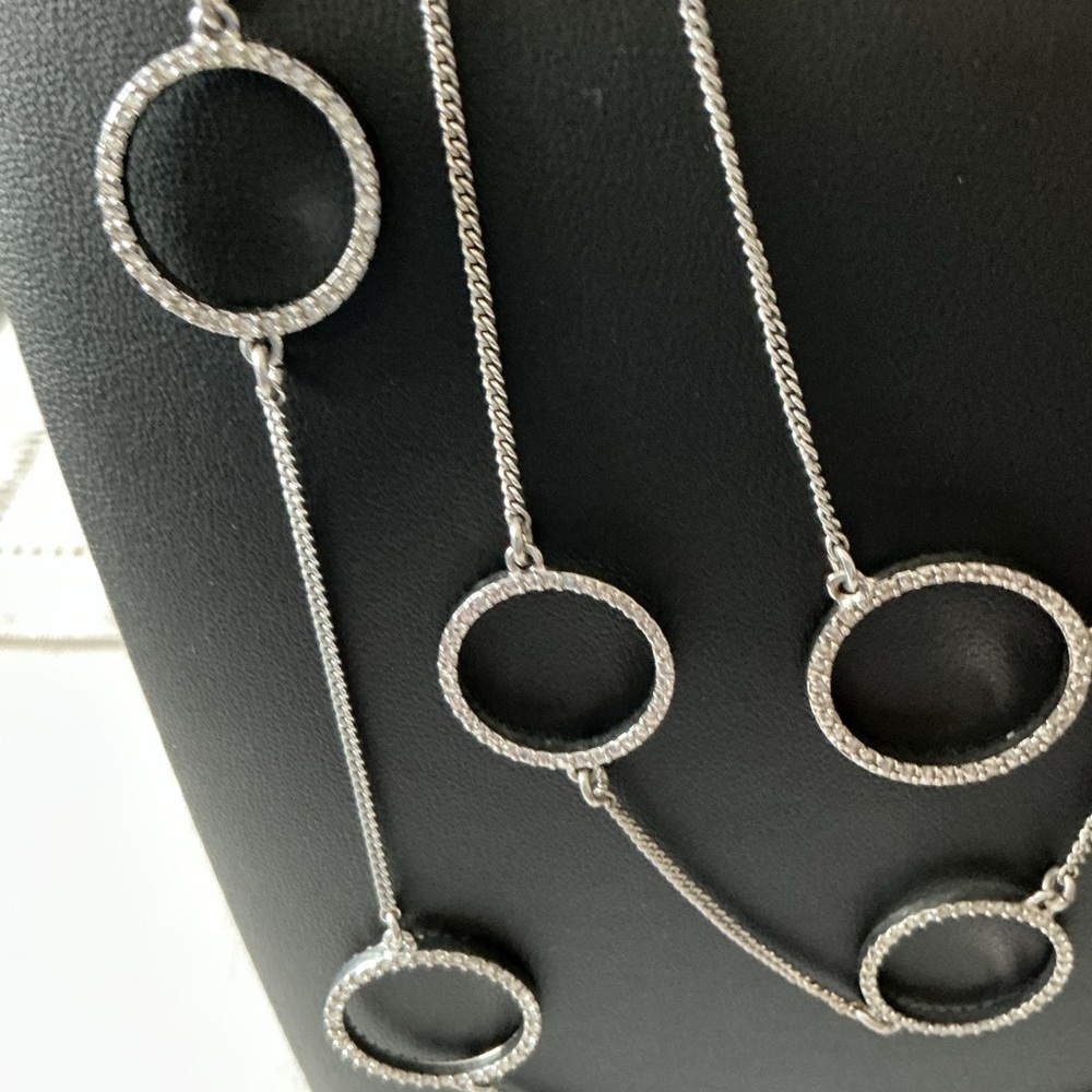 Loft Vintage Silver Tone Necklace - Picture 2 of 5